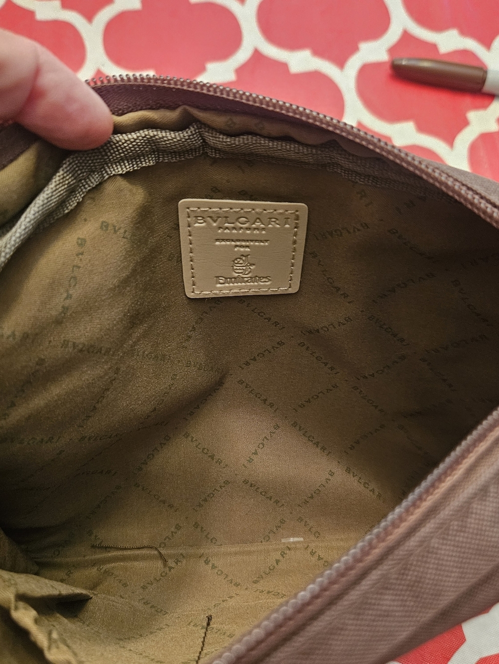 BVLGARI WRISTLET, BVLGARI Travel Bag, Bvlgari Bag - Picture 3 of 5